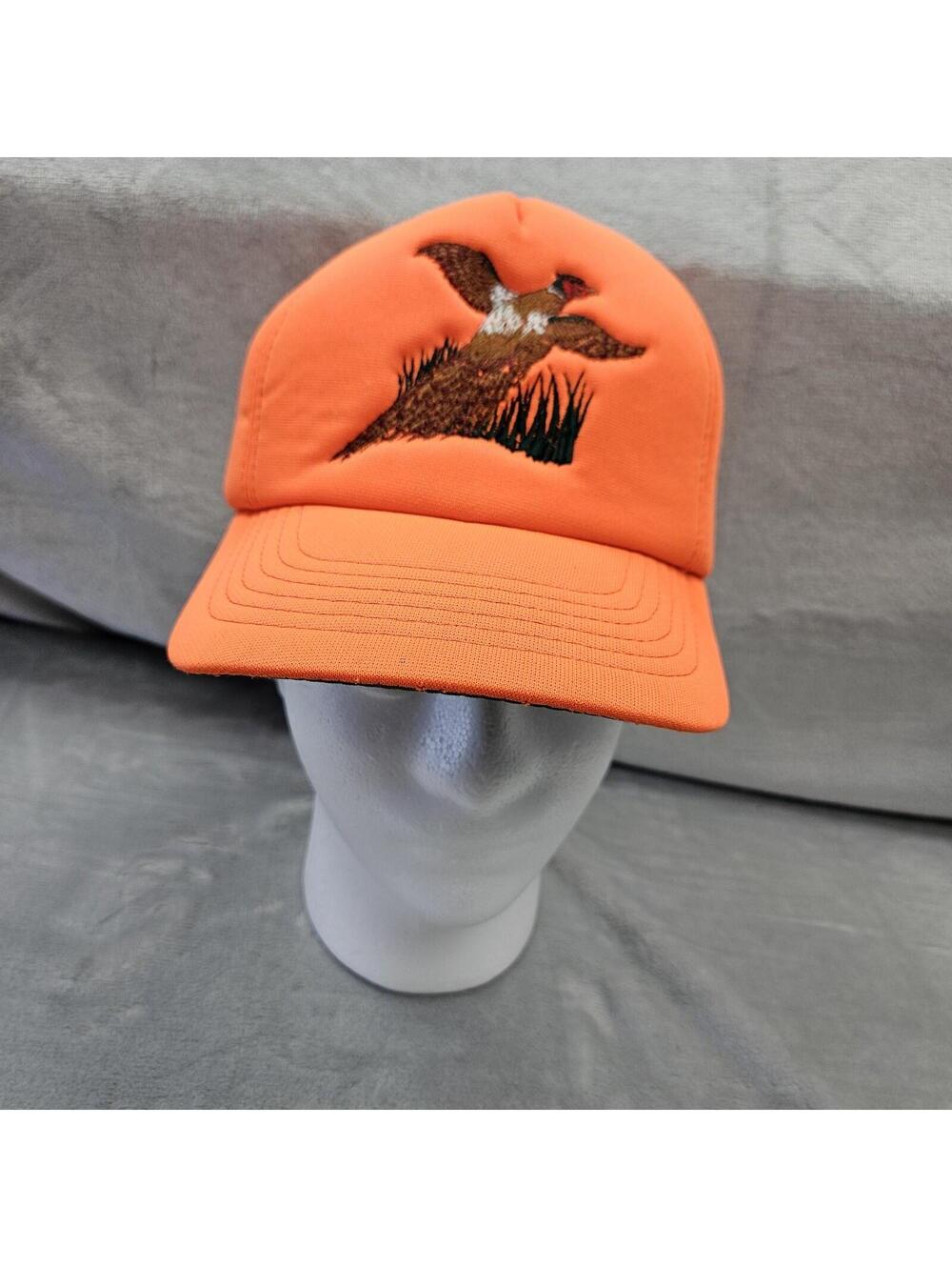 Winchester Vintage 70's Baseball Cap Duck Hunting Ear Covers Snapback Duck Logo